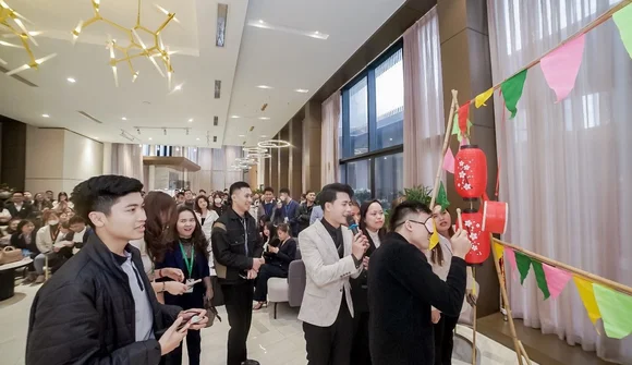 Rộn ràng lễ hội đầu năm tại Hanoi Melody Residences